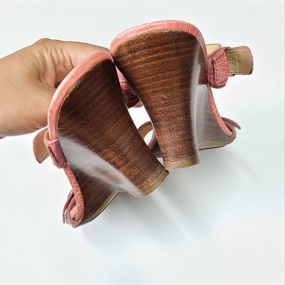 Nicole Open Toe Pink Summer Sandals Size 8.5 - Picture 5 of 8